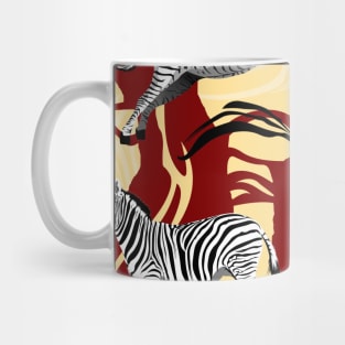 Zebra pattern Mug